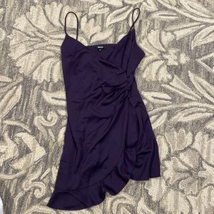 Plum cocktail dress. Never worn.